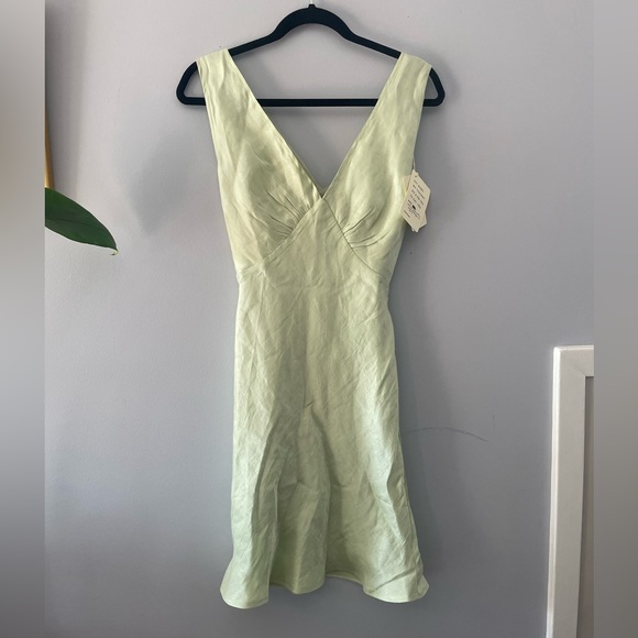 Peppermayo - Audrey Vintage Slip Dress in Sage Green - Picture 5 of 16